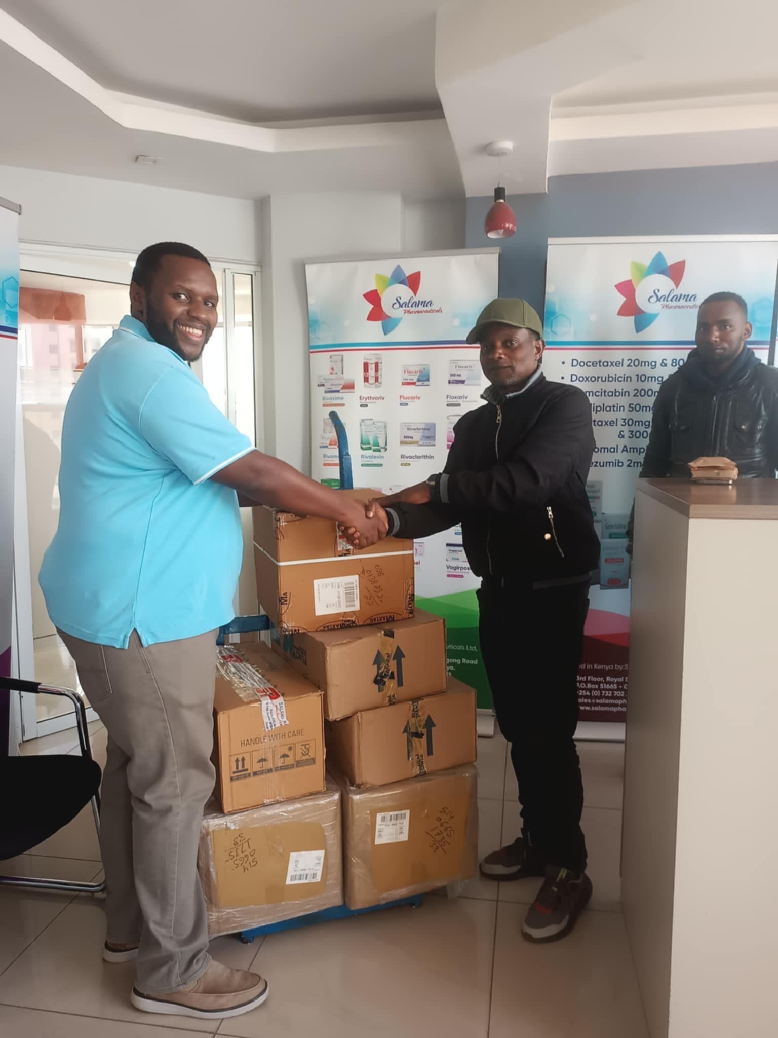Medical Supplies Distribution to Chandaria and Uthiru Muthua Health Centres