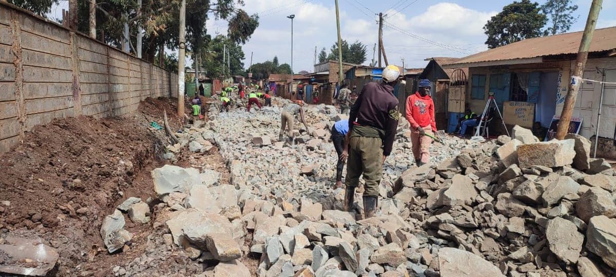 Construction of Githima–Mukiriti Road