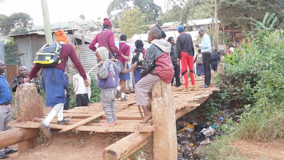 Construction of Kabuthi Bridge – Linking Kware and Kirigu