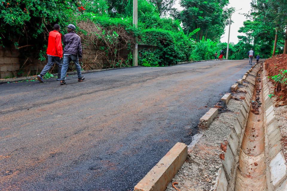 Construction of Kikuyu Road - Ruthimitu Primary Road