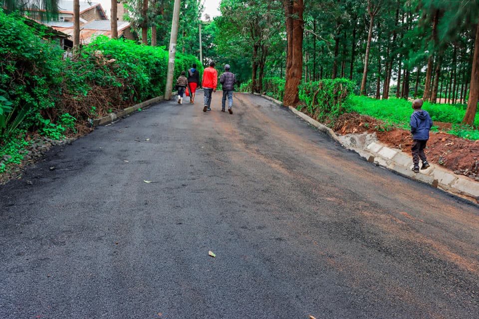 Construction of Kikuyu Road - Ruthimitu Primary Road