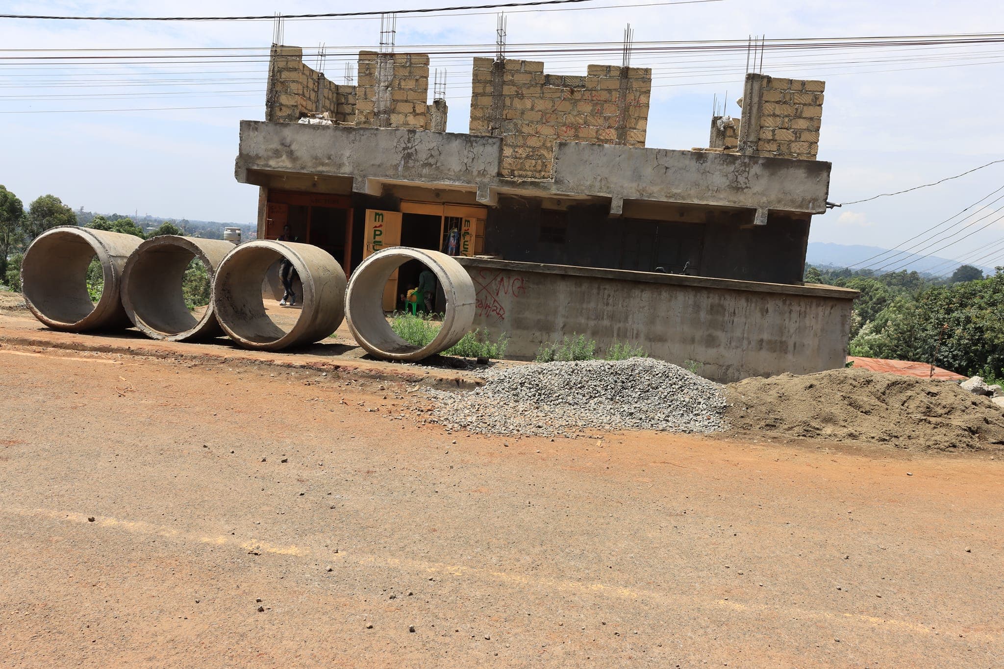 Sewer Line Construction in Uthiru Corporation
